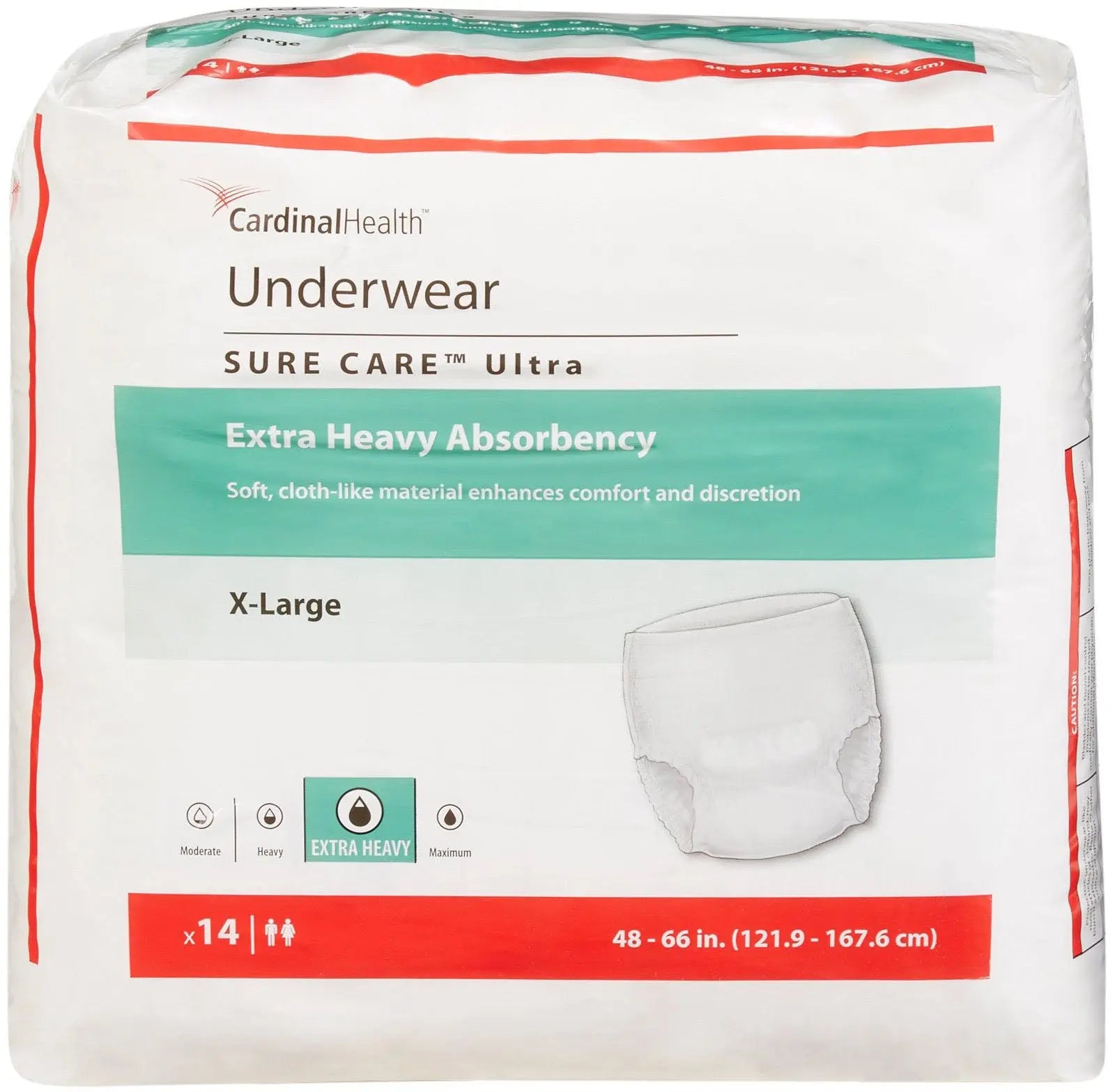 Cardinal Health SURE CARE Ultra Protective Underwear with BreatheEasy