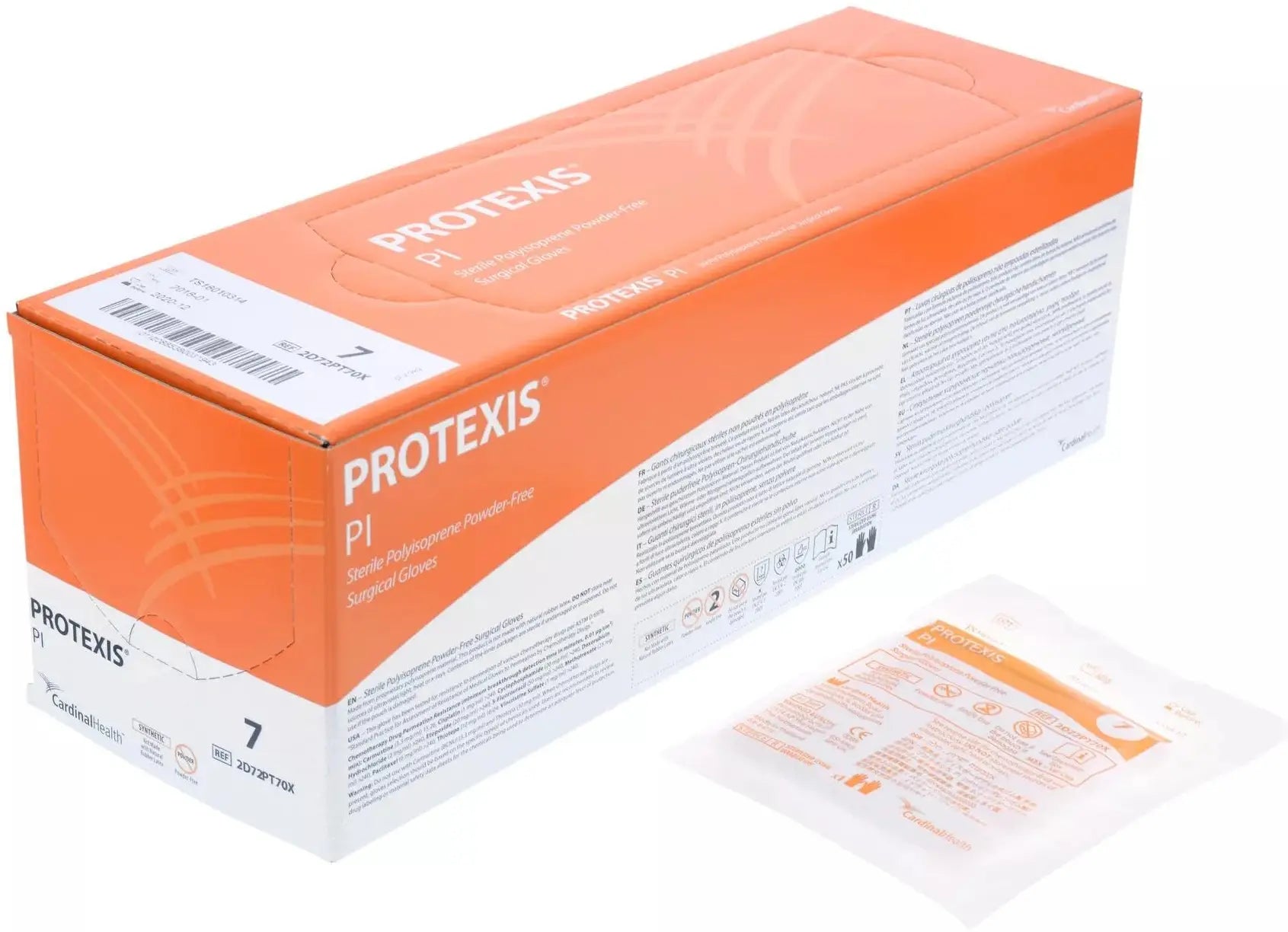 protexis handschuhe PI Polyisoprene Surgical Glove, Powder-free Size 6.5, Box of 50 Farbe:pink flower glossy Frankfurt - classic red Style_New Scandinavian Increased Sensitivity With a