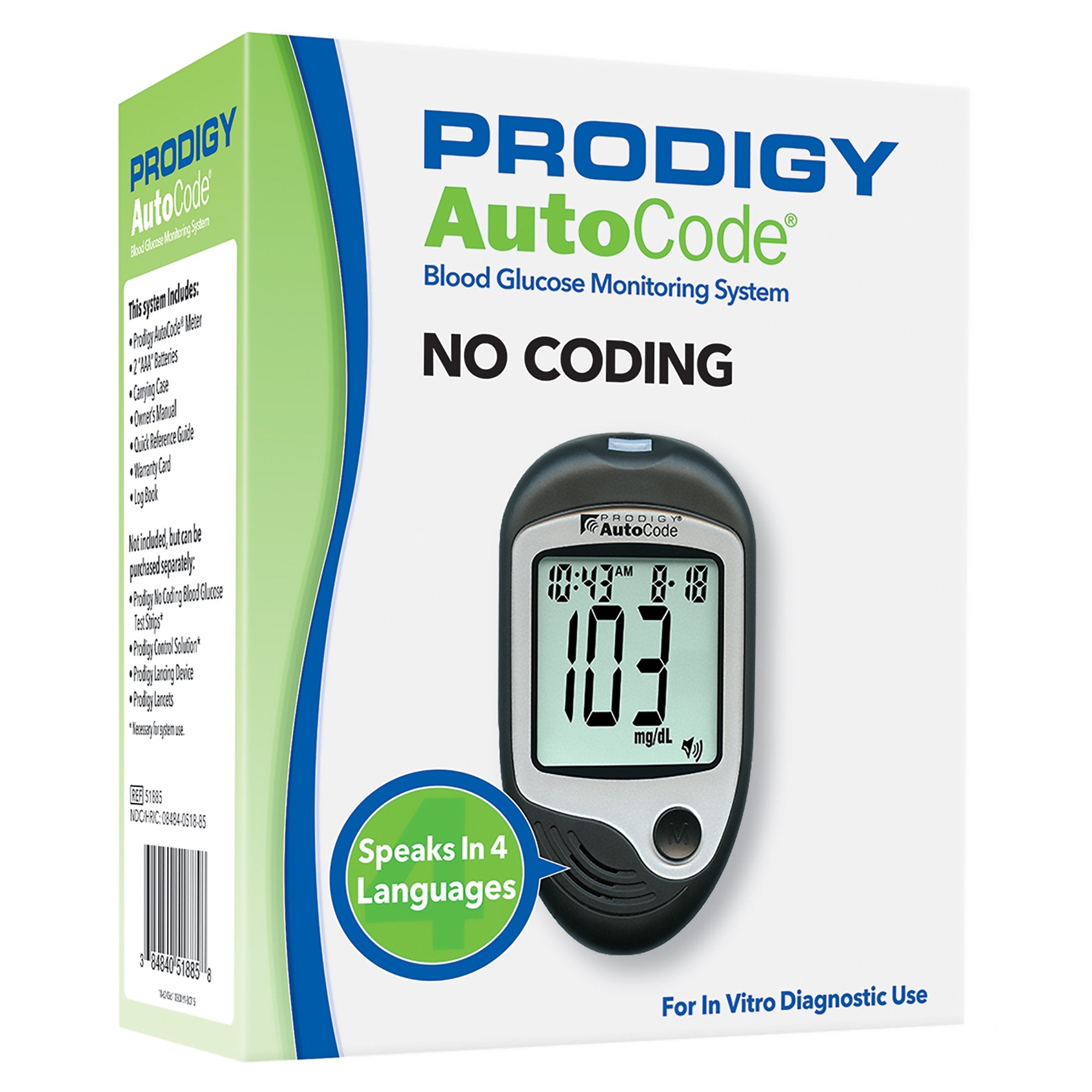 Prodigy Blood Glucose Meter