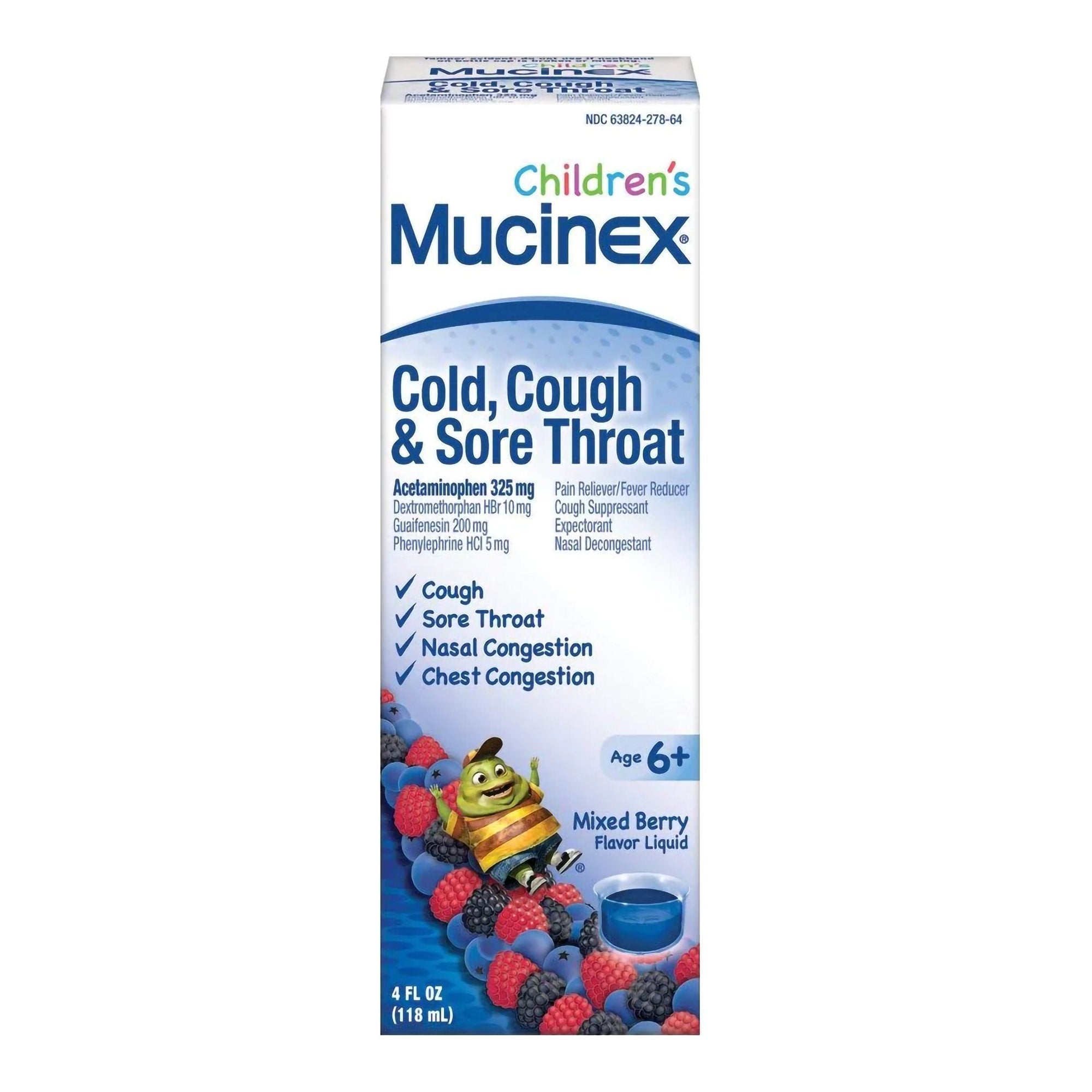 Children's Mucinex Children's Cold And Cough Relief