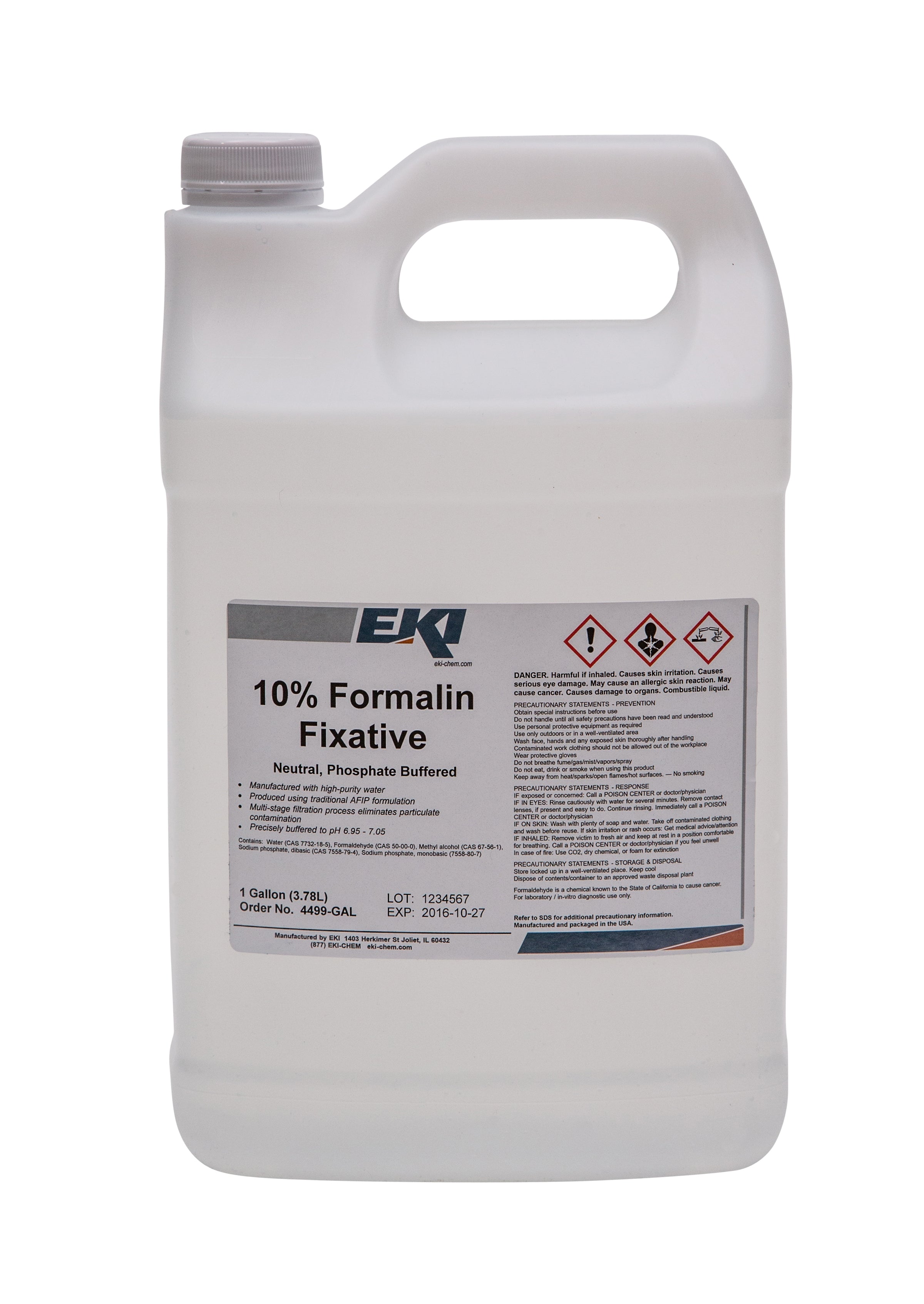Histology Reagent Neutral Phosphate Buffered Formalin Fixative 10 1 G