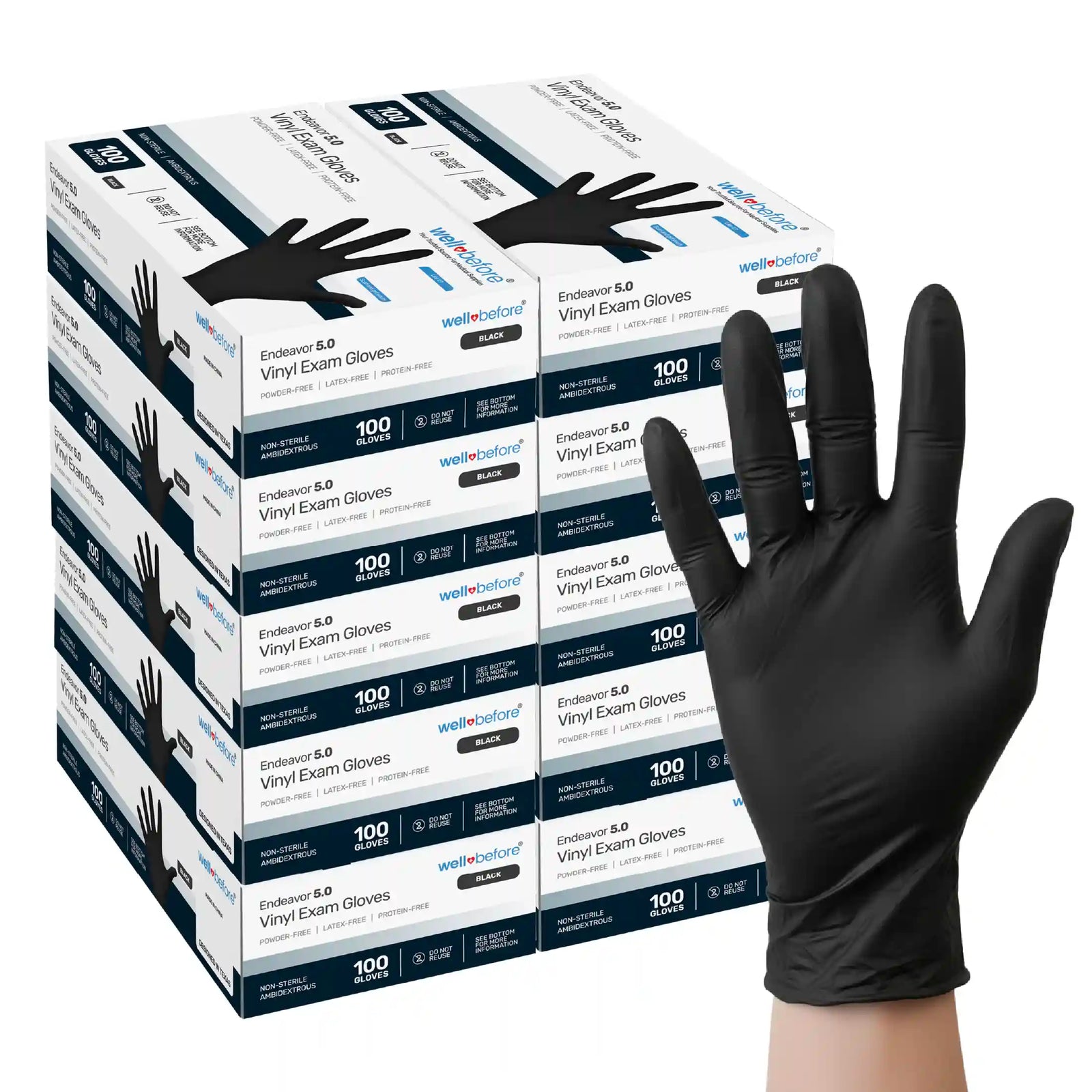 WellBefore Endeavor Vinyl Examination Gloves For Bulk Orders