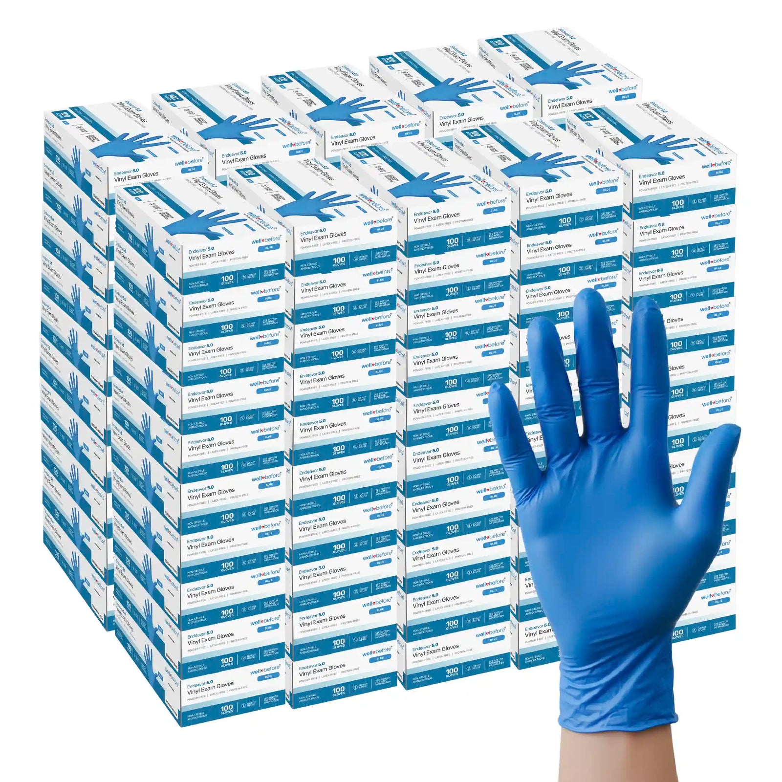 WellBefore Endeavor Vinyl Examination Gloves For Bulk Orders