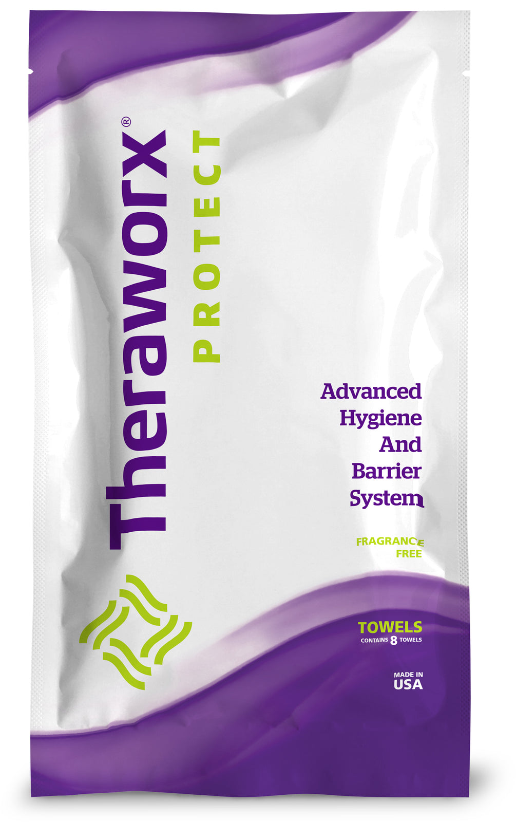 Theraworx Hygiene/Barrier Bath Wipes, Fragrance-Free