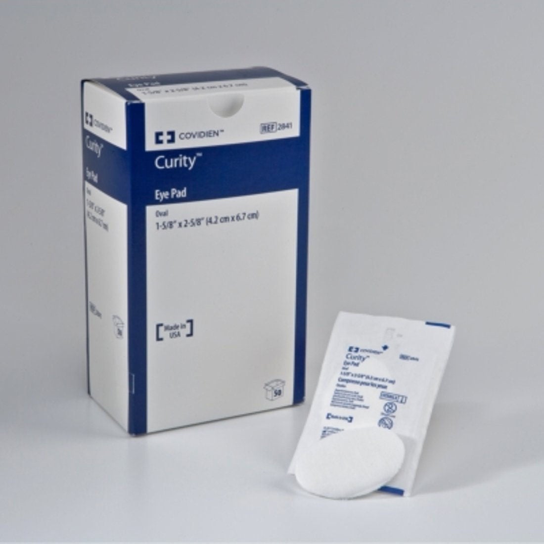 Curity Oval Eye Pad, 1-5/8 x 2-5/8 Inch