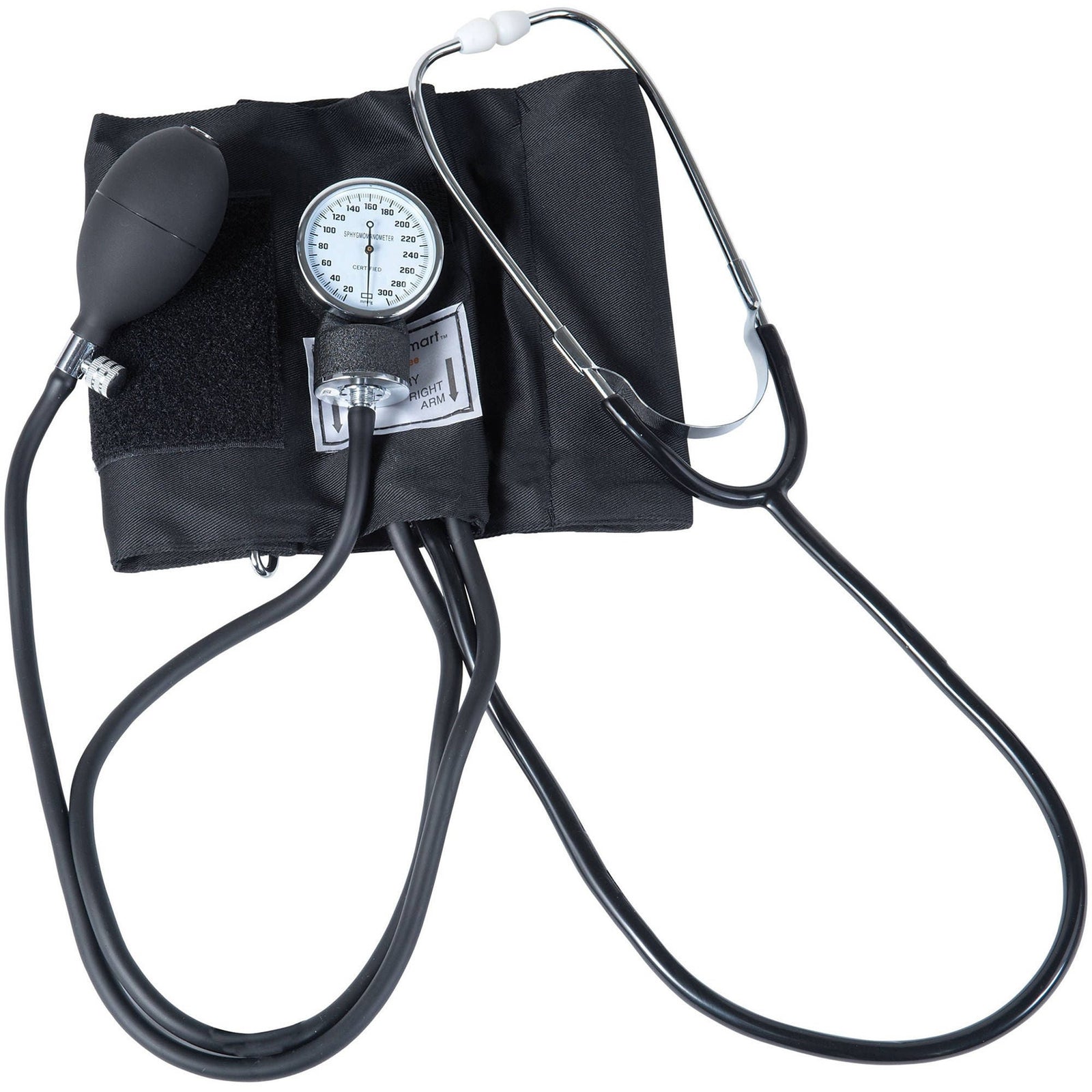 Omron Home Aneroid Sphygmomanometer with Attached Stethoscope