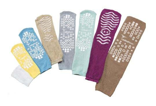 Cardinal Health™ Unisex Adult Slipper Socks 2X-Large Green