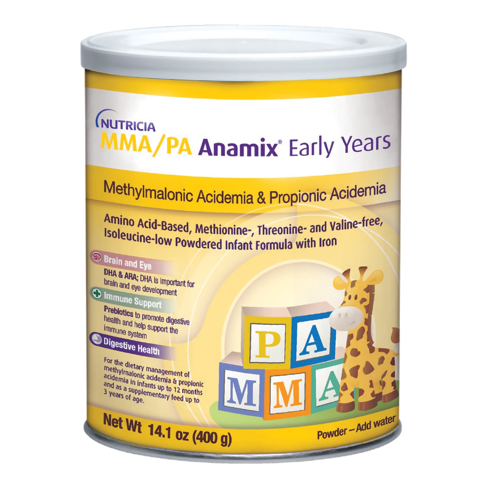 MMA/PA Anamix Early Years Unflavored Amino Acid Infant Formula Powder