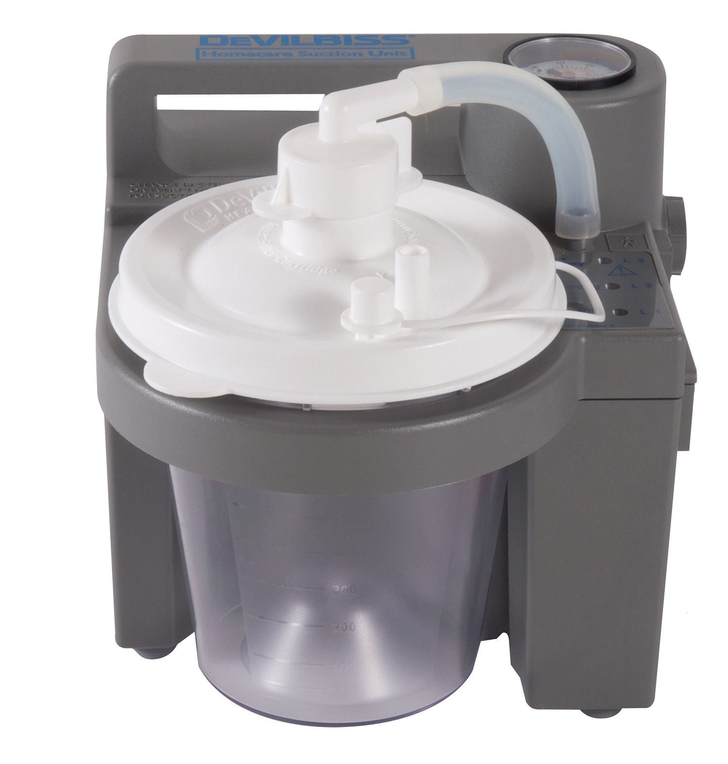 Drive DeVilbiss Homecare Suction Unit with 800 cc Disposable Container and External Filter