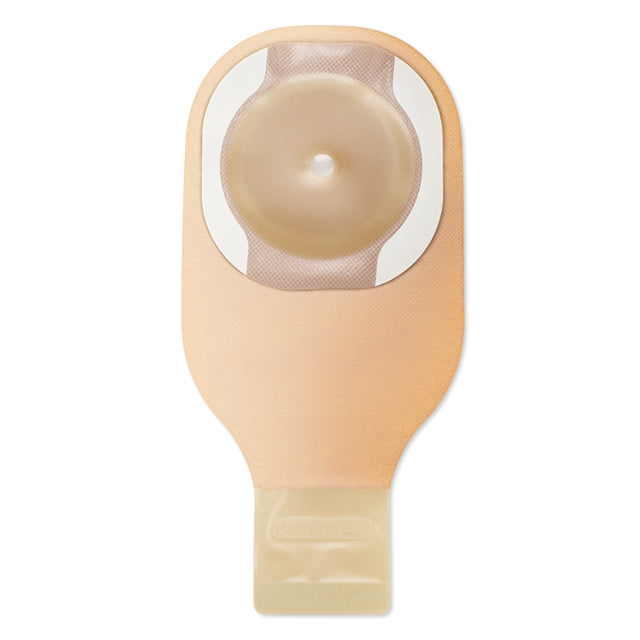 Premier™ One-Piece Ostomy Pouch with CeraPlus Barrier, 12 Inch Length
