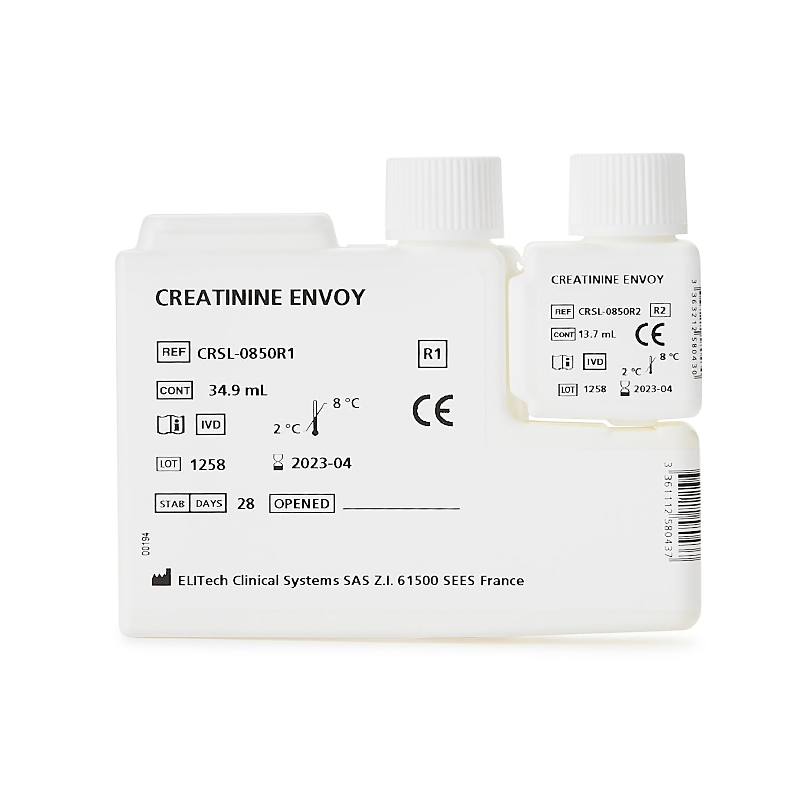 Envoy 500 Creatinine Reagent - 784 Tests