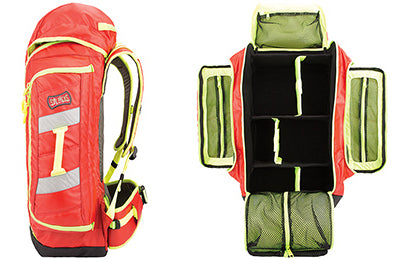 Statpacks G3 Backup Medical Backpack Red 25"H x 18"W x 8.5"D