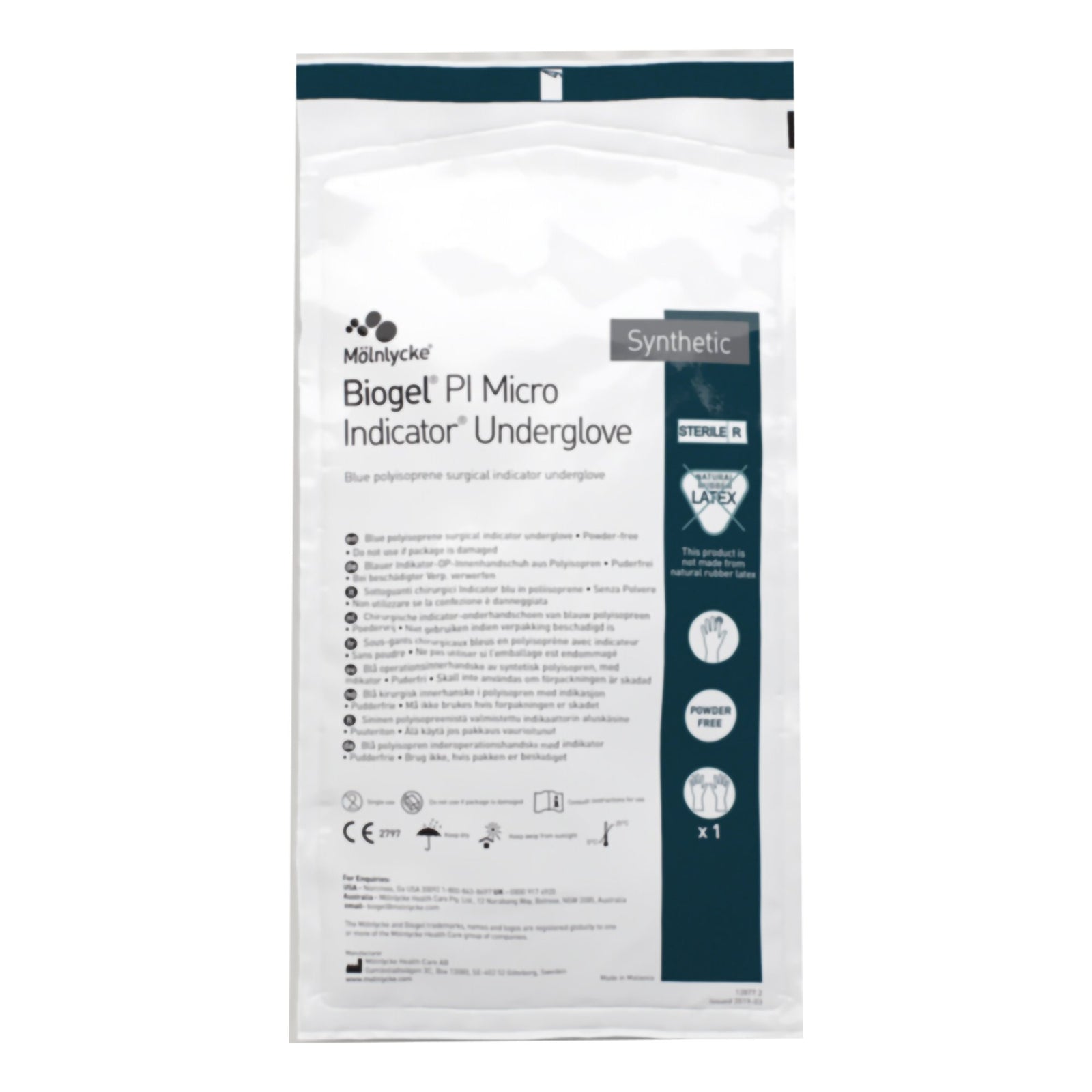 MOLNLYCKE HEALTH Surgical Underglove