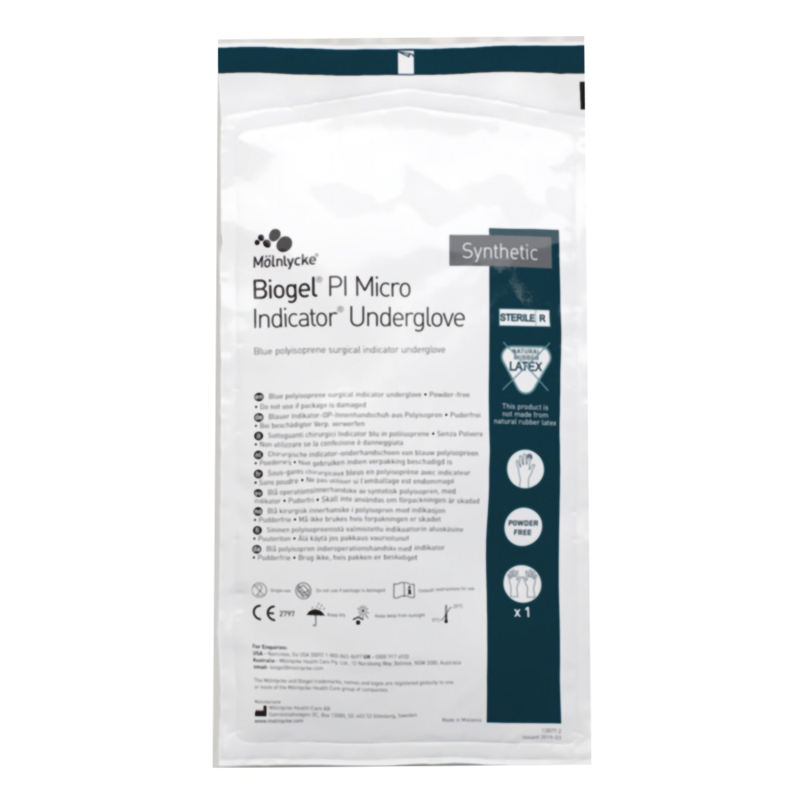 MOLNLYCKE HEALTH Surgical Underglove