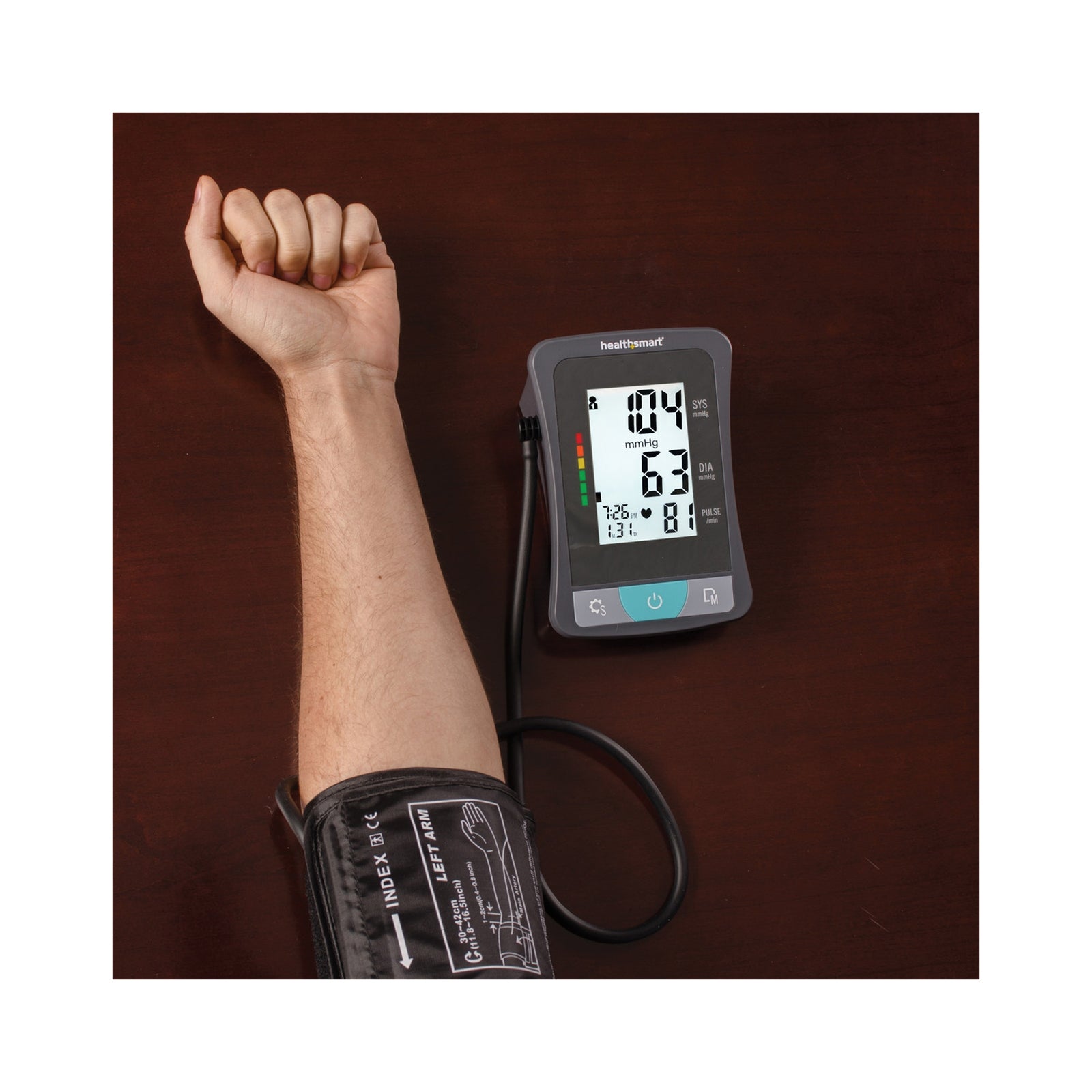 Mabis® Home Automatic Digital Blood Pressure Monitor with Large Nylon Cuff (23-40 cm)