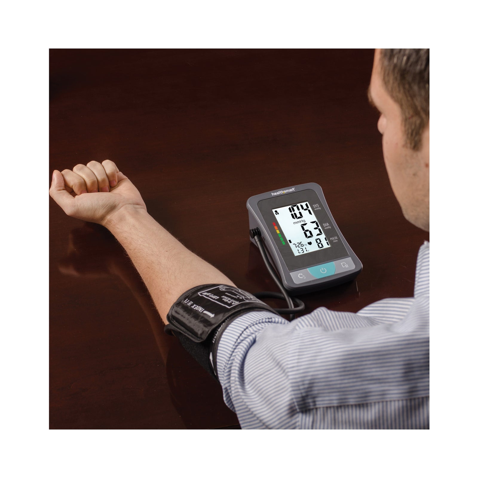 Mabis® Home Automatic Digital Blood Pressure Monitor with Large Nylon Cuff (23-40 cm)