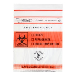 Specimen Transport Bag with Document Pouch 6 x 9 Inch