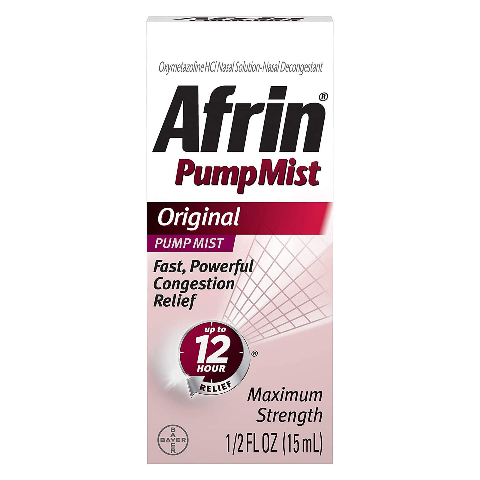 McKesson Afrin Original Pump Nasal Spray, 15 mL