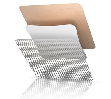 TIELLE Essential Silicone Dressing, 4 x 4 Inch
