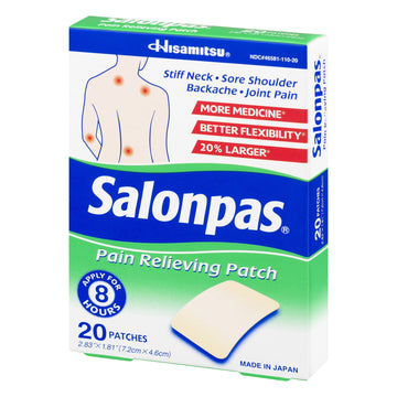Salonpas Pain Relief Patch 20 per Box