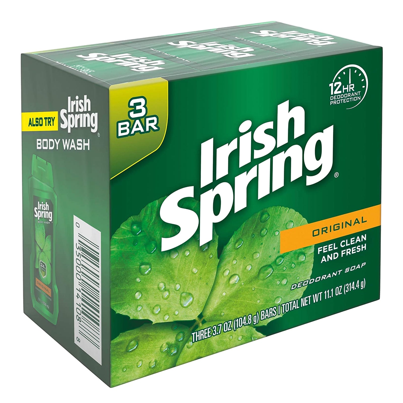 Irish Spring® Original Scent Bar Soap 3.75 oz