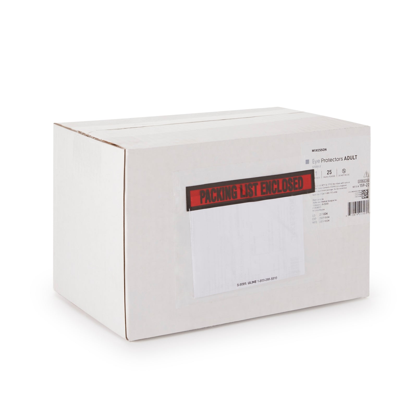 McKesson Adhesive Eye Protector