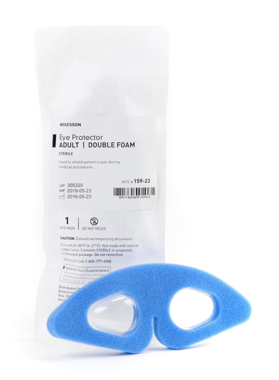 McKesson Double Foam Eye Protector