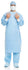 Halyard Aero Performance Surgical Gown with Towel, 2X-Large Extra Long, Blue, Sterile