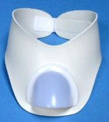 Stoma Shower Collar 6"W x 4"H White