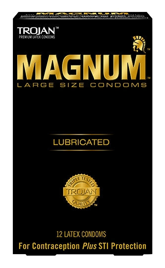 Trojan Magnum Lubricated Large Condoms