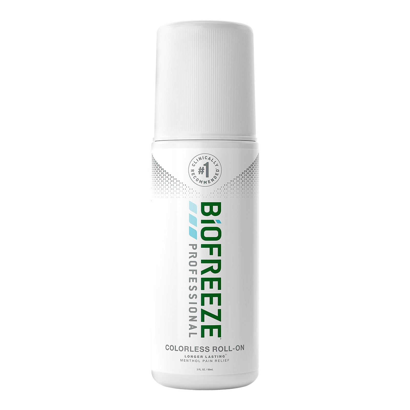 Biofreeze Pro Topical Pain Relief Roll-On, 5% Menthol, 3 oz