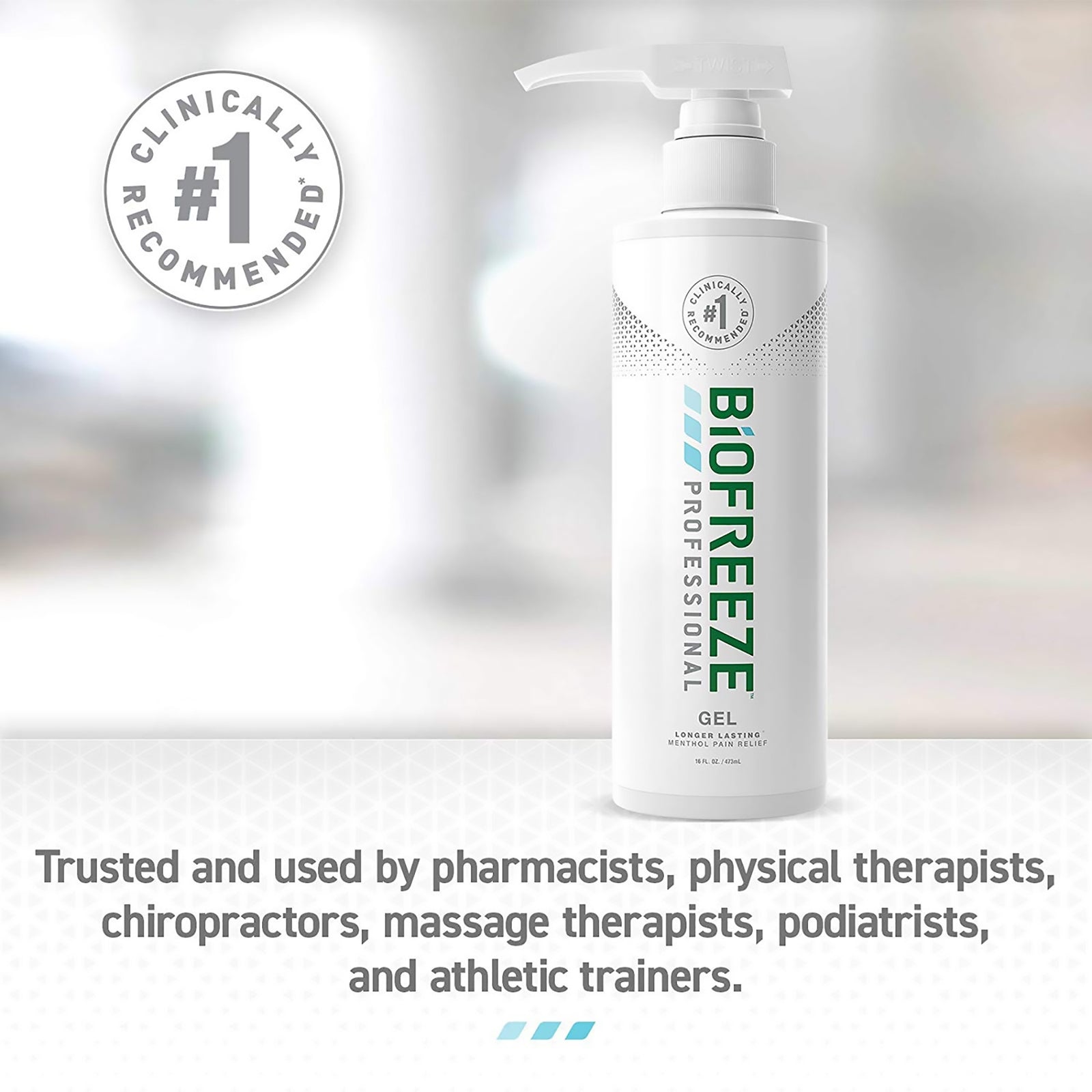 Biofreeze Professional Topical Pain Relief Gel