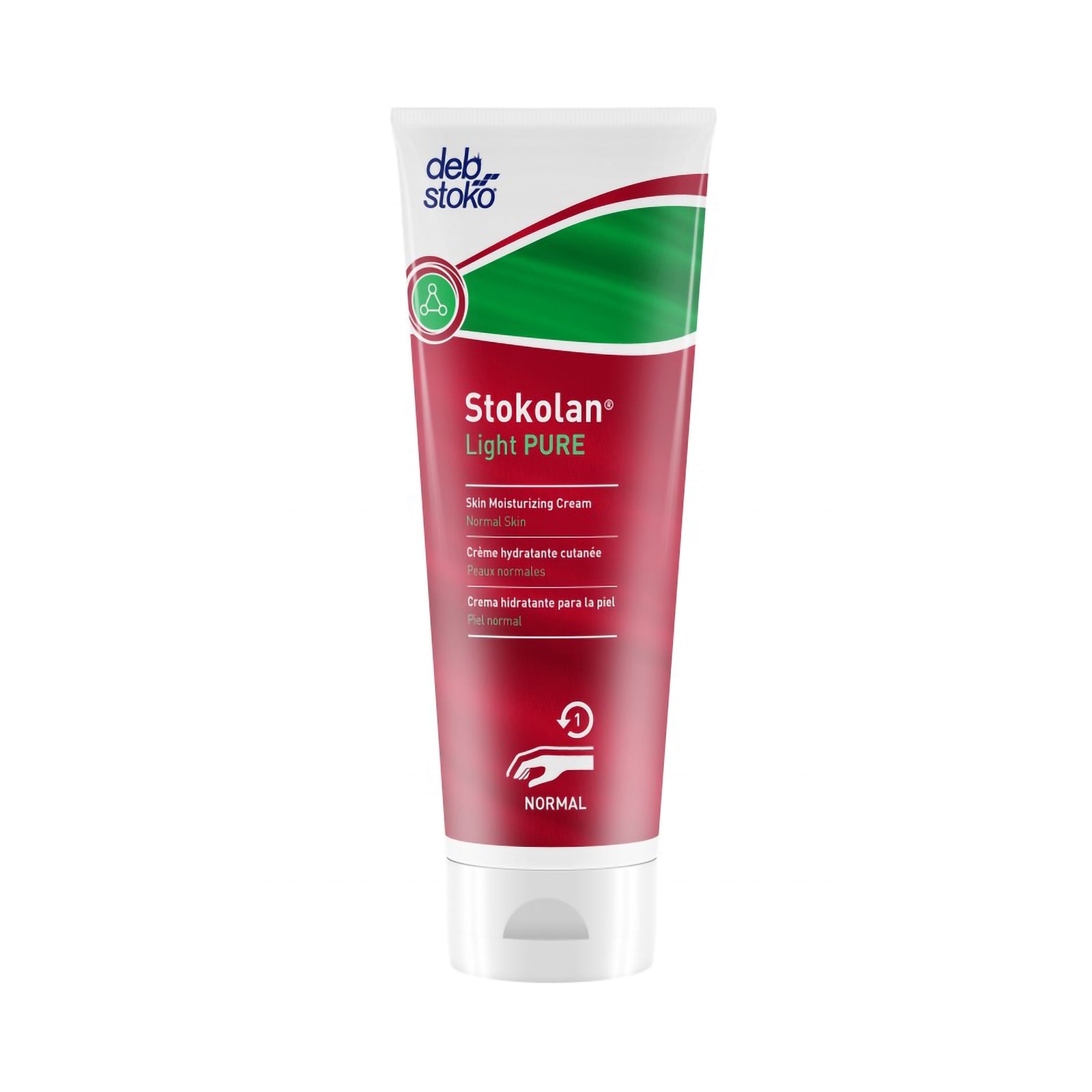 Stokolan Light PURE Hand Moisturizer Cream 100 mL Tube - Case of 12
