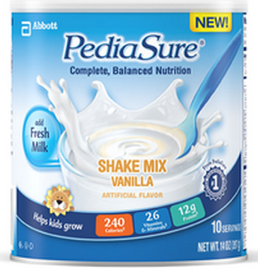 Pediasure Shake Mix, Vanilla, 396 gm (14 oz)