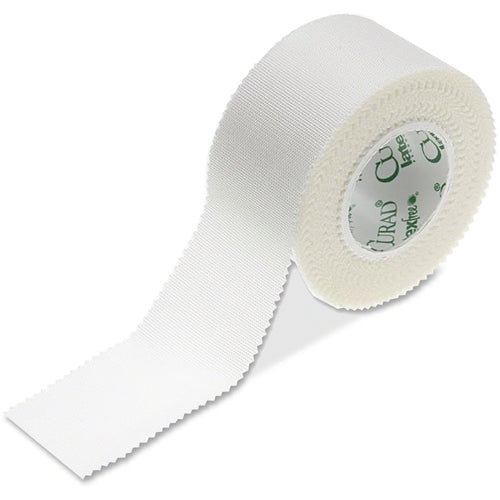 Curad® Water Resistant Medical Tape, White, 1 Inch x 10 Yard, Silk-Like Cloth, NonSterile