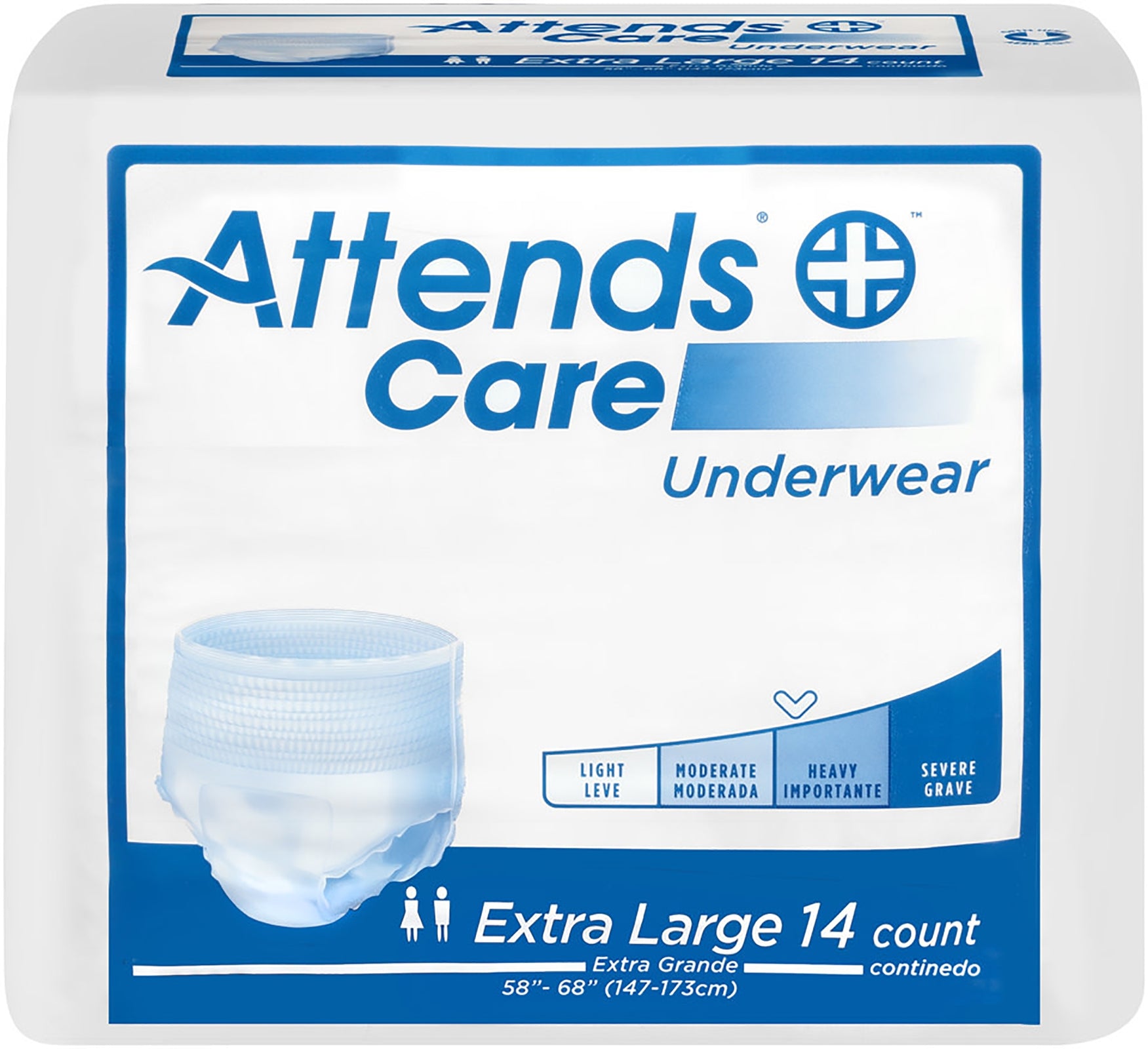 Attends Care Pull-On Absorbent Underwear Adult X-Large Heavy Absorbency
