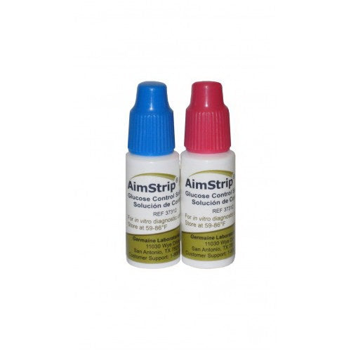 AimStrip® Blood Glucose Control Solution 2 x 2 mL