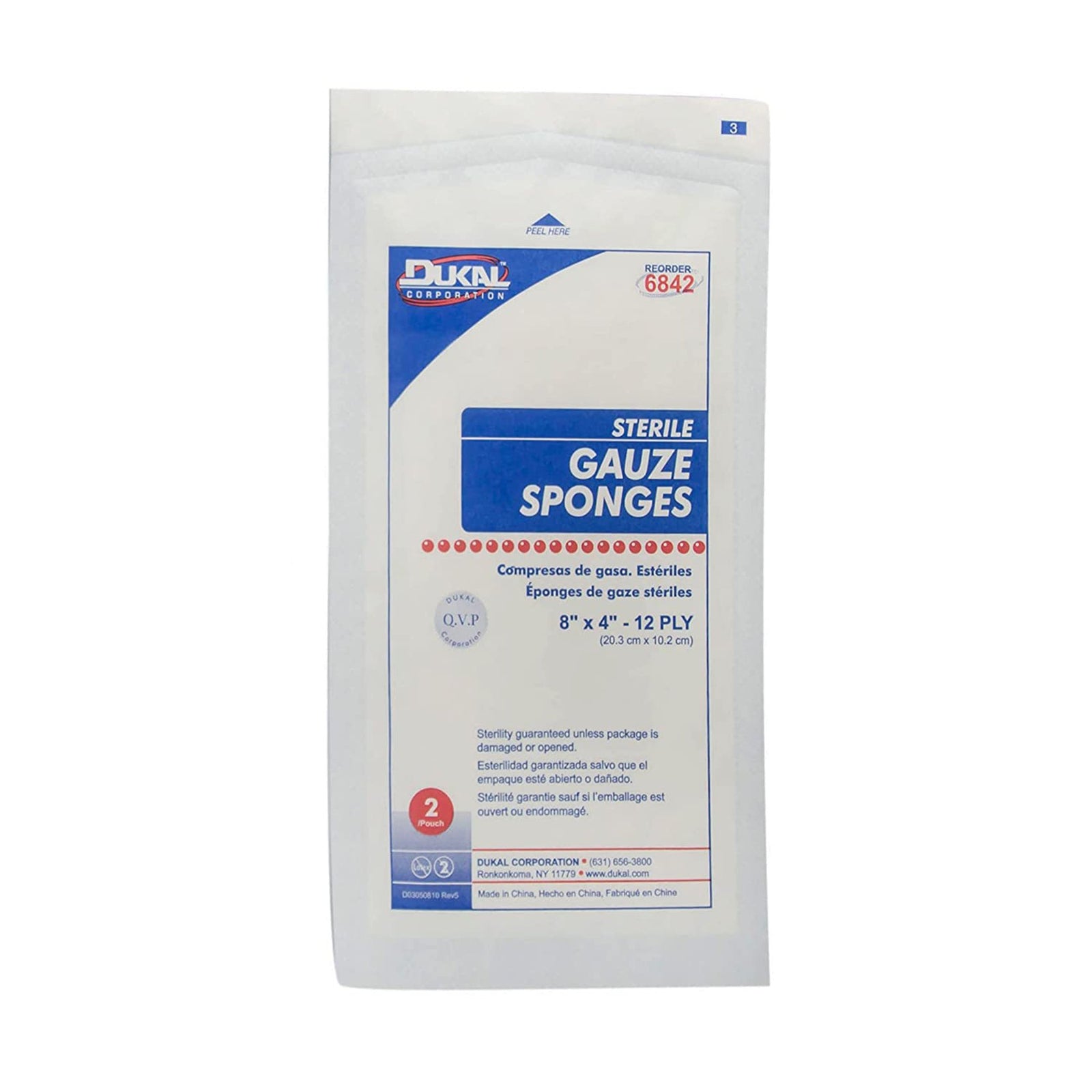 Dukal Sterile Gauze Sponges
