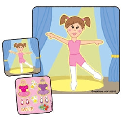 Make-A-Sticker™ Ballerina Stickers 2-1/2 Inch