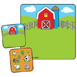 Make-A-Sticker™ Barnyard Sticker Roll - 2-1/2 Inch