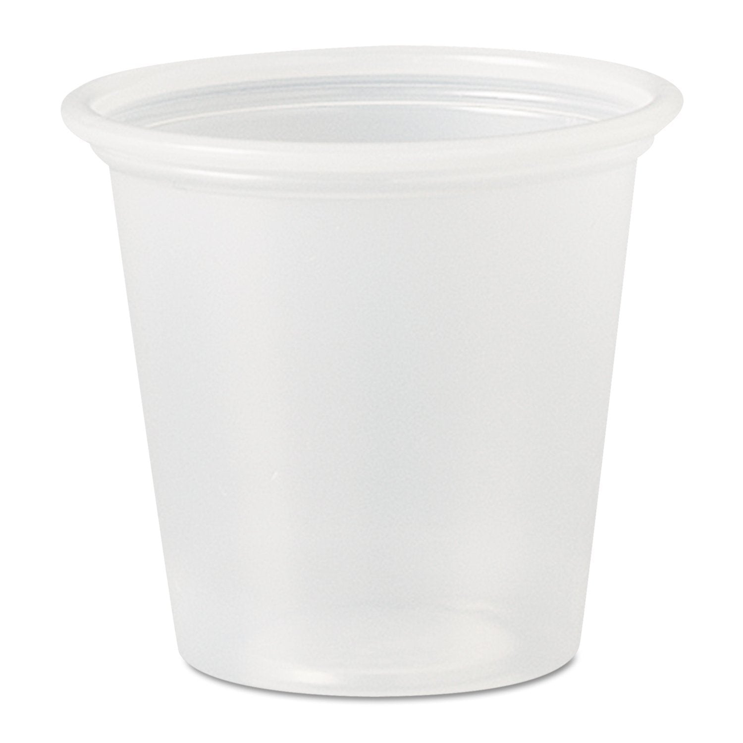 Solo® 1.25 oz. Plastic Translucent Souffle Cup