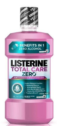 Listerine® Total Care Zero Mouthwash 16.9 oz Fresh Mint