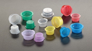 Vacucap T402 Series LDPE Flanged Plug Cap Red 16 mm