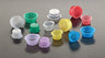 Vacucap T402 Series LDPE Flanged Plug Cap Red 16 mm
