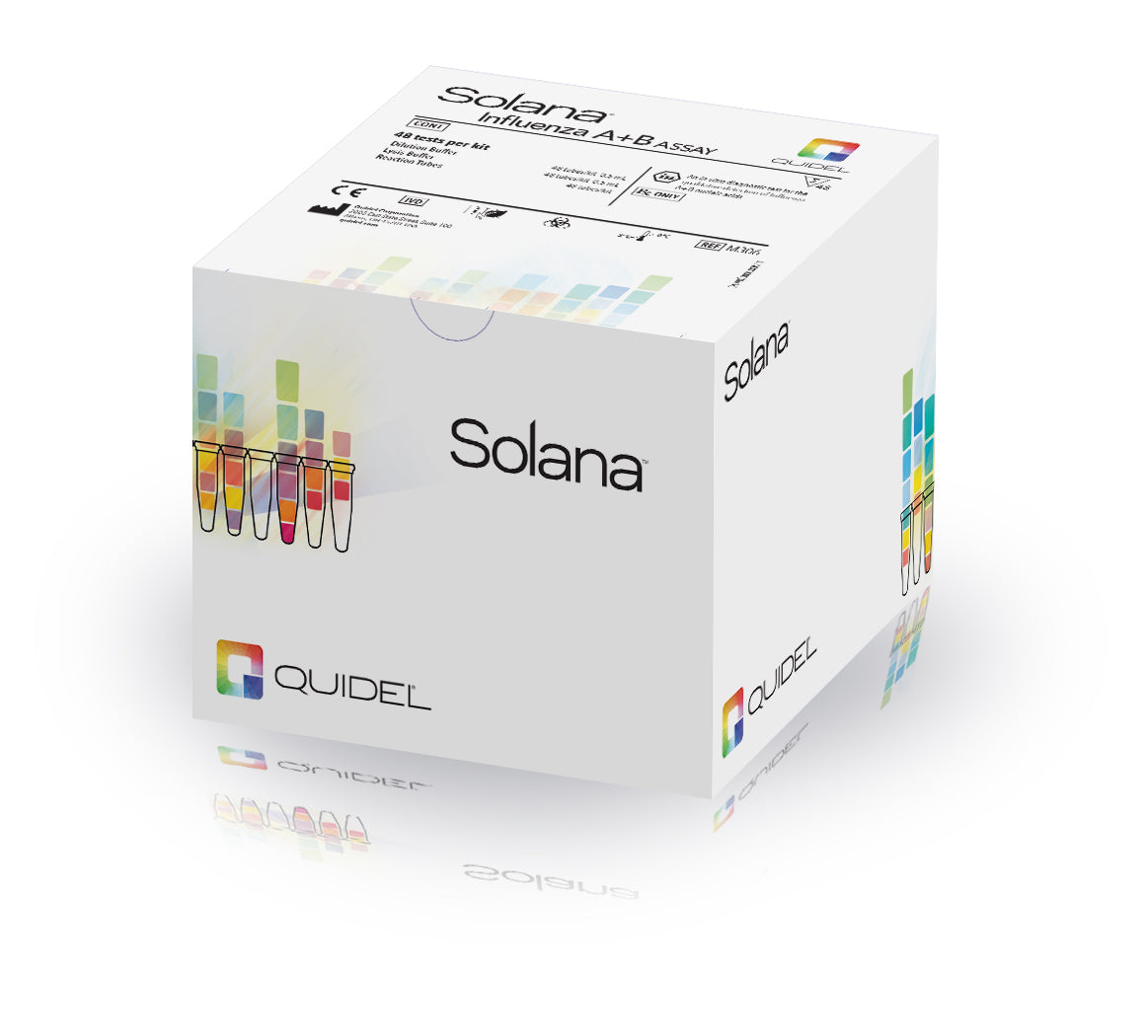 Solana® Influenza A+B Test Kit - 48 Tests