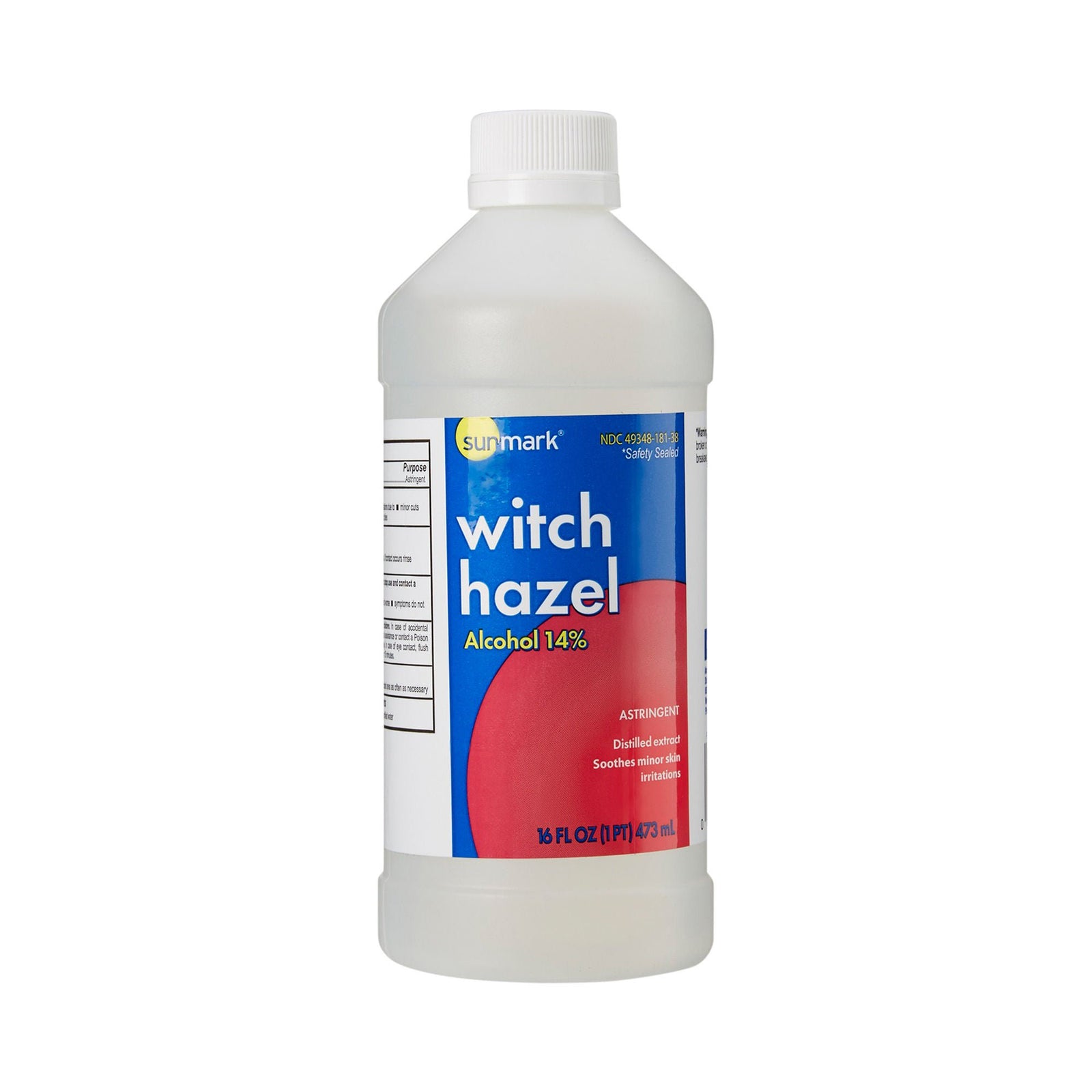 Sunmark Witch Hazel, 14%, 16 oz