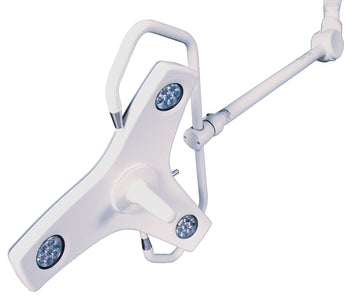 Outpatient LED Exam Light Wall Mount with 24-inch Arm Reach
