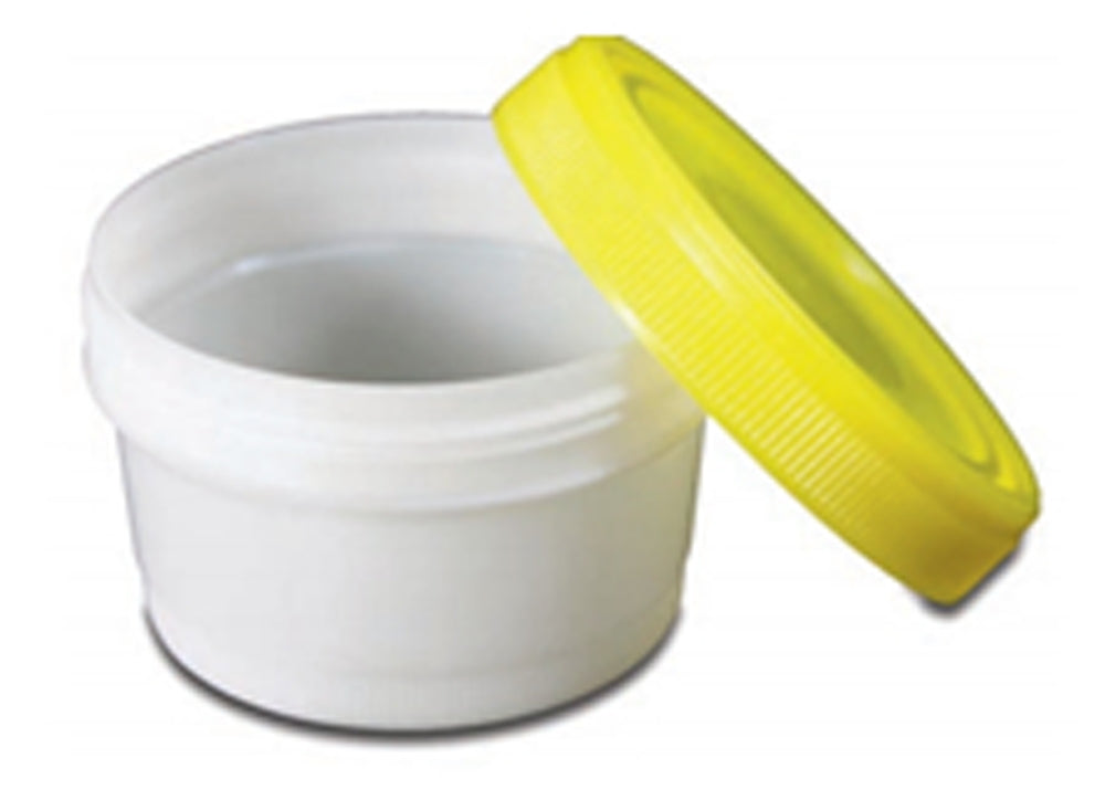 Oakridge Products Histology Container Polypropylene 250 mL (8 oz.) - Case of 100