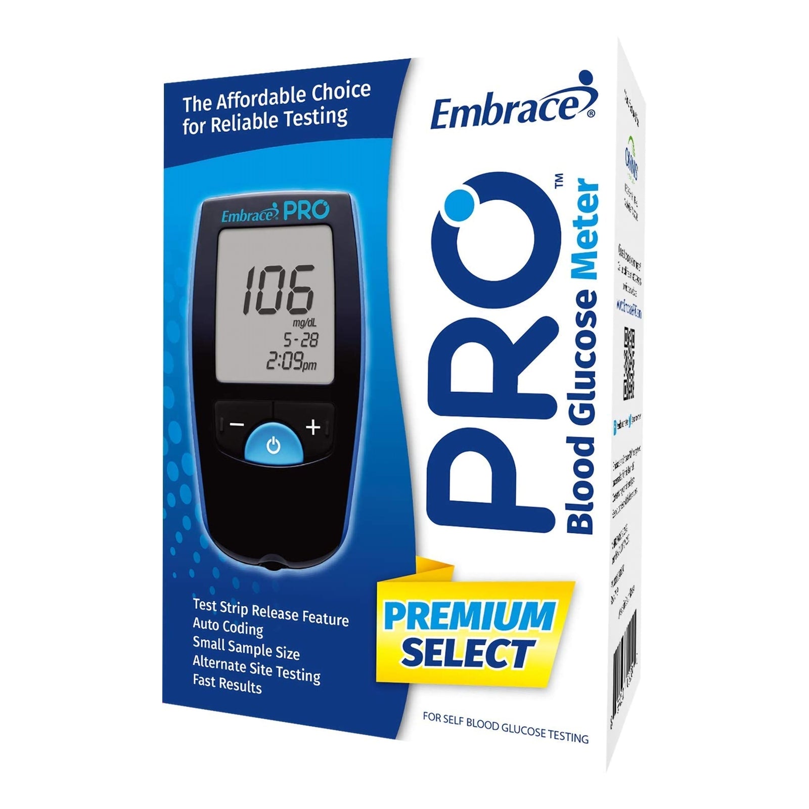 Embrace Pro Blood Glucose Meter
