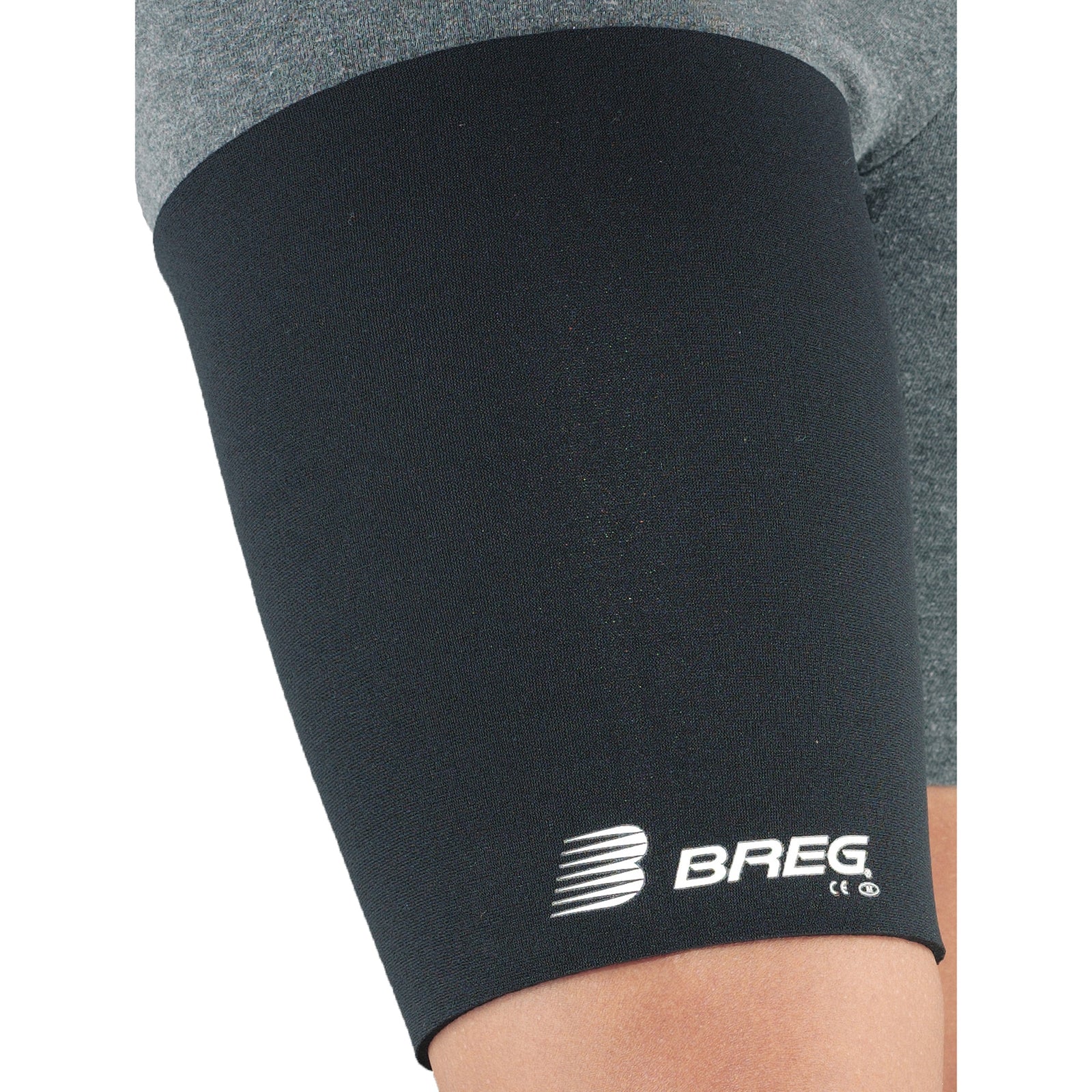 Breg® Compression Sleeve Large Black Thigh